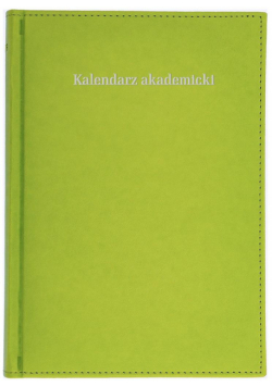 Kalendarz akad. 2023/24 A5 tyg. Vivella seledyn