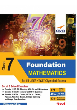 Foundation Mathematics for IIT-JEE/ NTSE/ Olympiad Class 7 - 3rd Edition