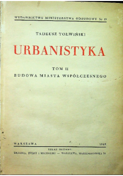 Urbanistyka tom II 1948 r.