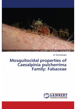 Mosquitocidal properties of Caesalpinia pulcherrima Family