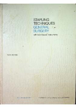 Stapling techniques general surgery