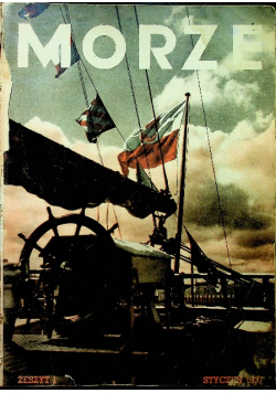 Morze miesięcznik Zeszyt 1 do 12 1937 r