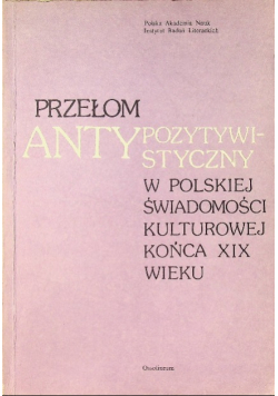 Przełom antypozytywistyczny w Polskiej