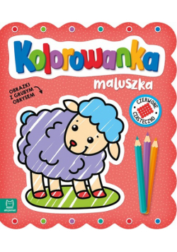 Kolorowanka maluszka Obrazki z grubym obrysem Czerwone ciasteczko