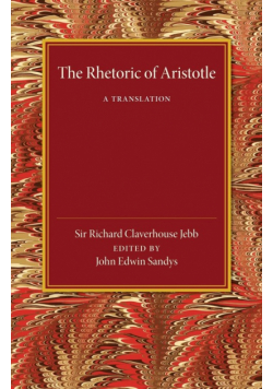The Rhetoric of Aristotle
