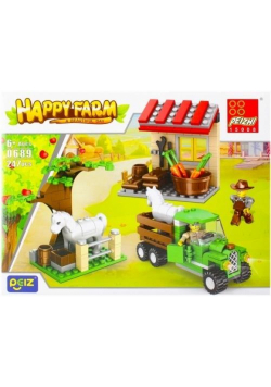 Klocki konstrukcyjne 247el Farma