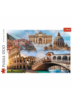 Puzzle 1500 Ulubione miejsca: Włochy TREFL