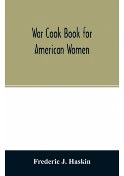 War cook book for American women