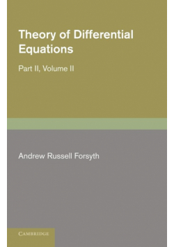 Theory of Differential Equations