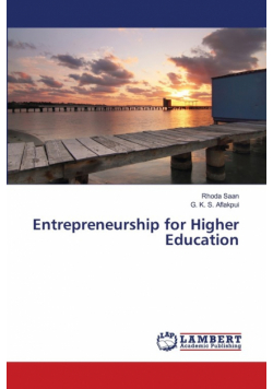 Entrepreneurship for Higher Education