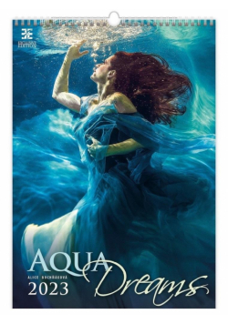 Kalendarz 2023 ścienny Aqua Dreams HELMA