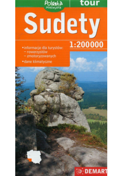 Sudety mapa tyrystyczna