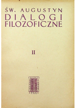 Dialogi filozoficzne III