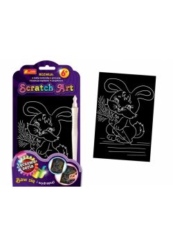 Scratch Art. Tęczowa seria - Mały Zajączek