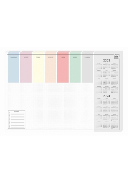Kalendarz 2023 Biuwar 59x40cm Colour 30 kart