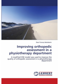 Improving orthopedic assessment in a physiotherapy department