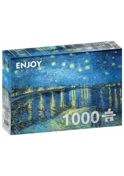 Puzzle 1000 Gwiaździsta noc nad Rodanem