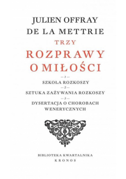 Trzy rozprawy o miłości