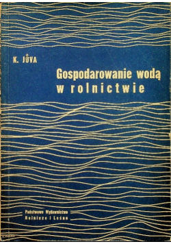 Gospodarowanie wodą w rolnictwie