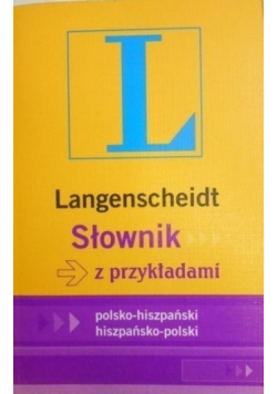 Słownik z przykładami polsko hiszpański  hiszpańsko  polski