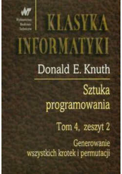 Sztuka programowania tom 4 zeszyt 2