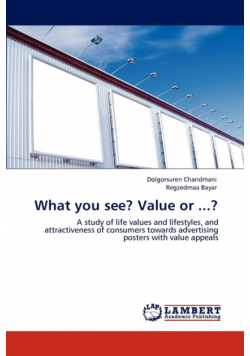 What You See? Value or ...?