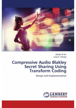 Compressive Audio Blakley Secret Sharing Using Transform Coding