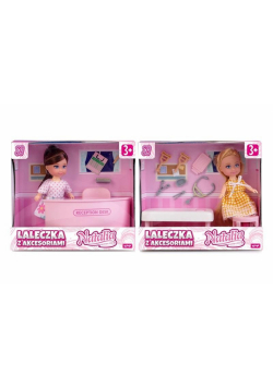 Lalka Natalia z kuchnią 11 cm mix