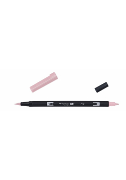 Flamaster dwustronny akwarelowy dusty rose (6szt)
