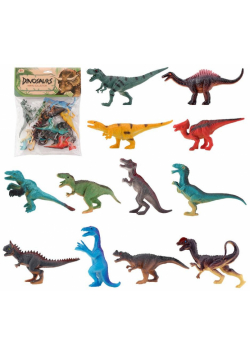Zestaw dinozaurów 12szt