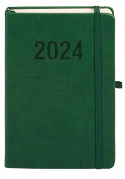 Kalendarz 2024 Memo A5 TDW zielony