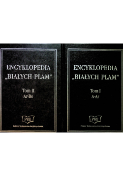 Encyklopedia " Białych Plam " tom I i II