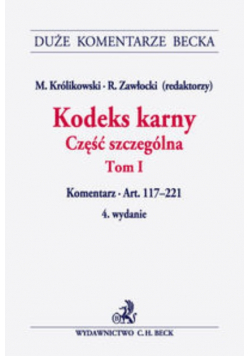 Kodeks karny Część szczególna Tom 1