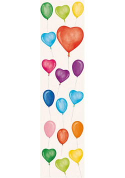 Zakładka do książki 9132 Palloncini opak. 2 sztuki
