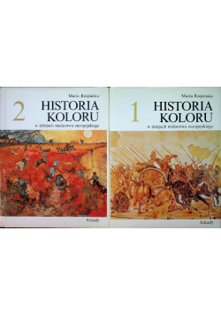 Historia koloru w dziejach malarstwa europejskiego tom I i II