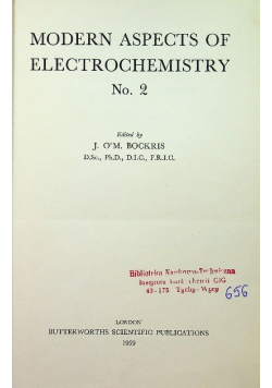 Modern Aspects of Electrochemistry No 2