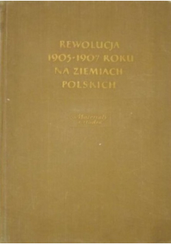 Rewolucja 1905 - 1907 roku na Ziemiach Polskich