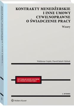 Kontrakty menedżerskie i inne umowy cywilnoprawne