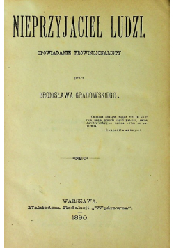 Nieprzyjaciel ludzi 1890 r.