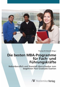 Die besten  MBA-Programme für  Fach- und Führungskräfte