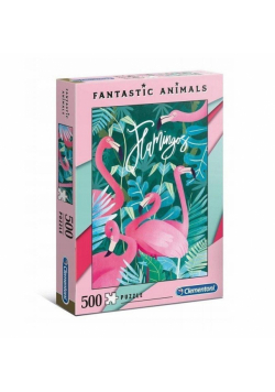 Puzzle 500 Fantastic animals Flamingo