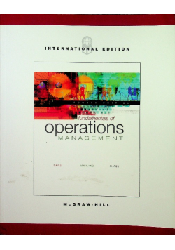 Fundamentals of Operations Management z CD