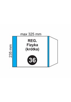 Okładka na podr regulowana NR 36 (20szt)