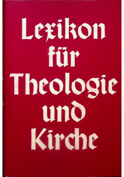 Lexikon fur Theologie und Kirche Band 5
