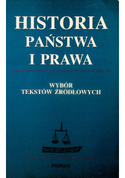 Historia państwa i prawa