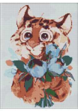 Diamentowa mozaika - Mały dżentelmen 30x40cm
