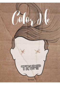 Donald Trump Paperback Coloring Book