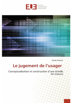 Le jugement de l'usager