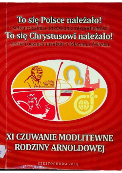 XI czuwanie modlitewne rodziny arnoldowej