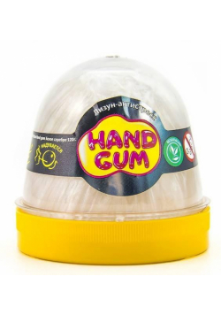 Glutek Slime MrBoo Hand gum Białe srebro 120g